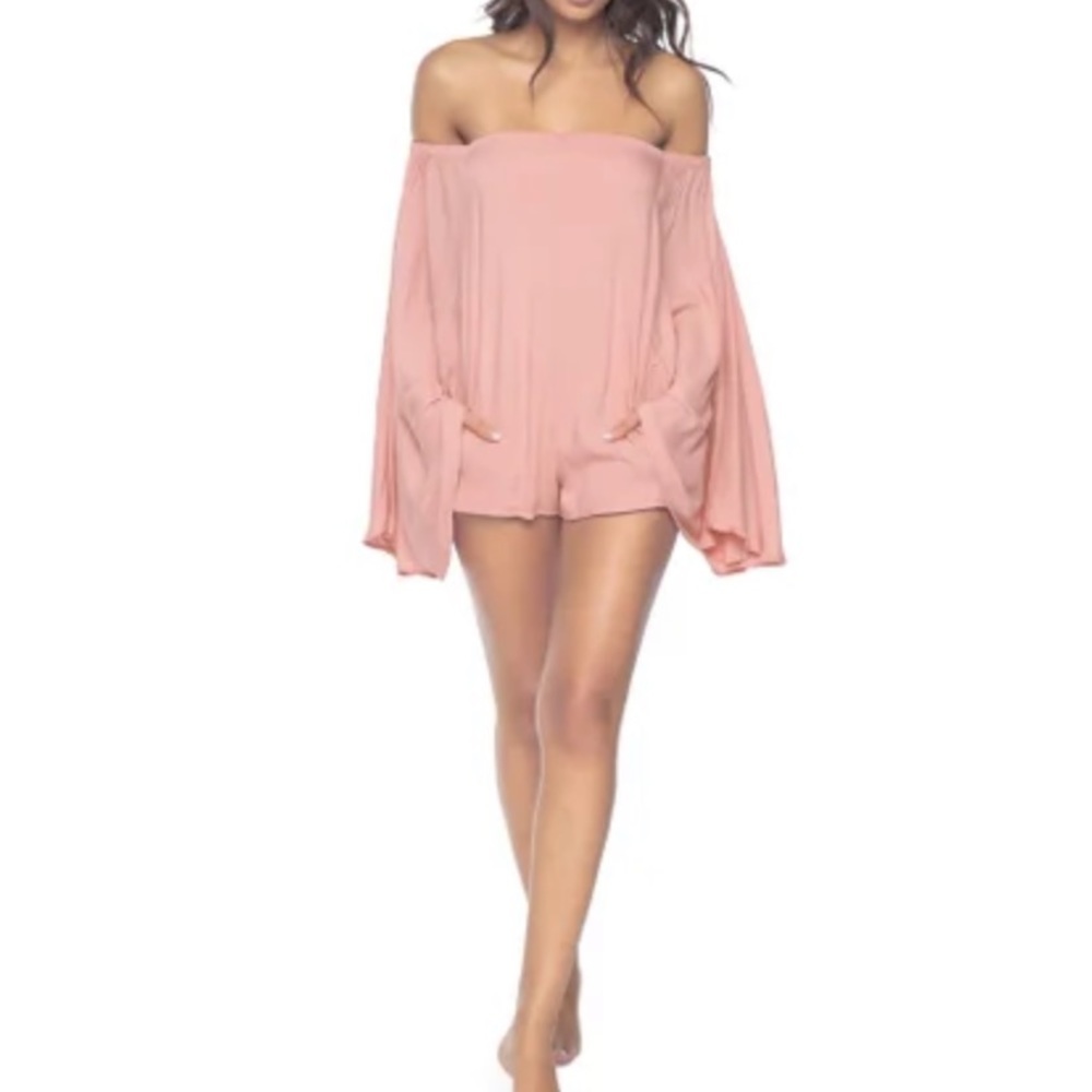 PilyQ | Dusty Rose Andi Romper